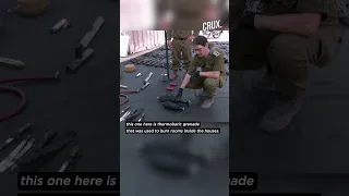 Israel Shows Thermobaric Grenades Hamas Used In October 7 Attack