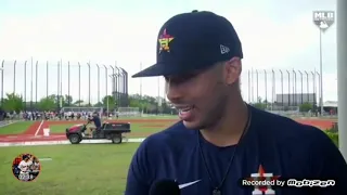 Carlos Correa "when you disrespect Jose Altuve's name, it doesn't sit well with me".