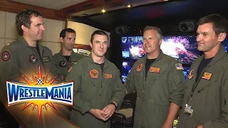 U.S. Navy fighter pilots recall their WrestleMania 33 flyover: WrestleMania Exclusive, April 2, 2017