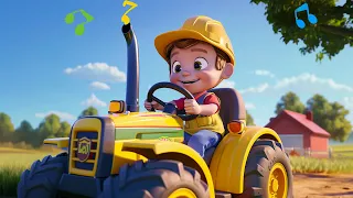 Leo's Tractor Adventure A Fun Kids' Song 🚜🎶