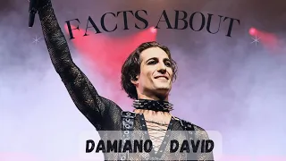 Facts About Damiano David | The Frontman of Måneskin, Eurovision 2021 winner