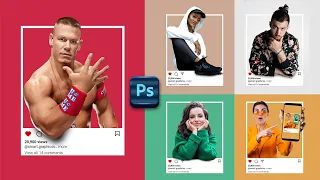 3D Pop Out Effect for Instagram in Photoshop