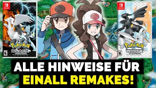 Alle Hinweise für ein Pokémon Schwarz und Weiß Remake in 2024!