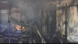 Deadly trailer fire in Madison County, Illinois