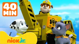 PAW Patrol | ¡Las mejores misiones de vehículos de rescate! | 40 minutos | Nick Jr. en Español