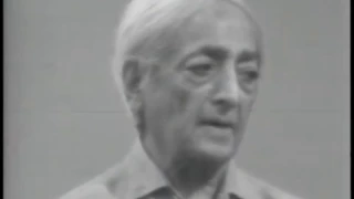 J. Krishnamurti - Saanen 1978 - Public Discussion 5 - Order in oneself