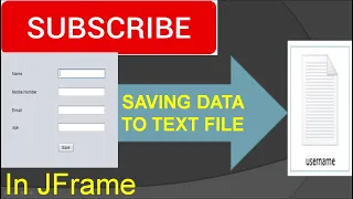 Insert data to txt file in JFrame using Netbeans