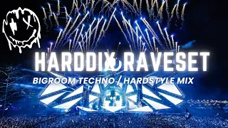 Harddix Raveset #2 |  Bigroom Techno / Hardstyle | Best of 2024 Bigroom Techno Mix | Harddix