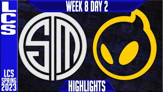 TSM vs DIG Highlights | LCS Spring 2023 W8D2 | Team Solomid vs Dignitas