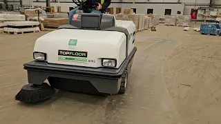 TF155-GTX  sweeper in action