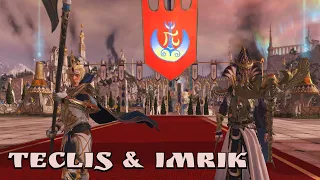 Teclis & Imrik Order of Loremasters Legendary Mortal Empires Campaign | Live 1