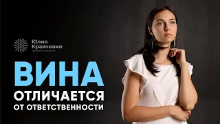 Чем отличается вина и ответственность