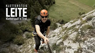 Klettersteig Leite - Kletterspaß in Tirol