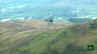 RAF Tornado in the Mach Loop - August 22nd 2017