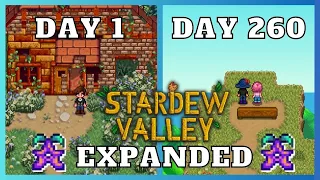 (Full Movie) I Played 260 Days Of Stardew Valley Expanded