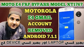 Moto e4 frp bypass without pc, Moto xt1767 frp bypass 2023 Without pc