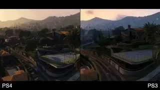 Grand Theft Auto 5 / GTA 5 - PS4 vs PS3 - 1080p Comparativa gráfica