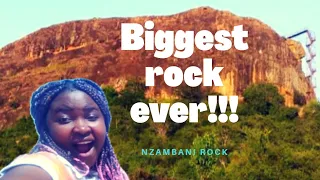 Climbing the biggest rock in kenya(Nzambani rock)