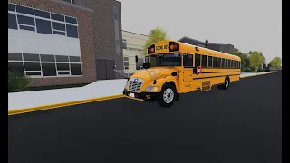 ROBLOX | Jackson County, MD Reopened | MS PM in Bus 57 | 2019 Bluebird Vision | C&C Bus Services