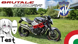 "Test" Elle va vous faire aimer la brutalité 😍 "MV Agusta Brutale 1090 RR  de 2011"