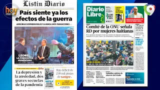 Titulares Prensa Dominicana Martes 01MAR | Hoy Mismo