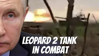 Leopard 2 Tank in Combat Video - Ukraine Updates