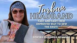 Game Changer! Learn a new Turban Headband sewing technique. It's a Winner🏆!