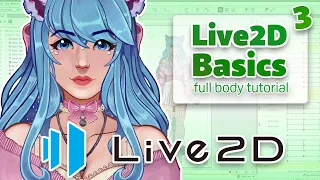 【 Live2D Cubism Tutorial 】How to Make a Full-body 2D VTuber Model | For Beginners (3/10)