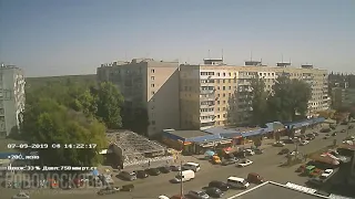 Timelapse 07-09-2019 - Новомосковск, Украина