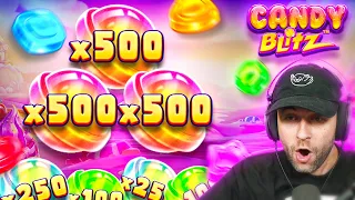 I CAN'T STOP playing CANDY BLITZ until I HIT A 500X!! (Bonus Buys)
