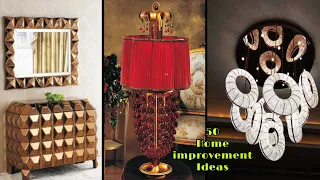 50 DIY HOME DECOR FURNITURE AND LIGHTING DECORATION | DIY | FASHION PIXIES