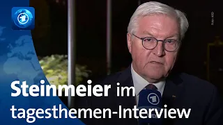 Steinmeier: "Es ist viel furchtbarer, als wir uns das vorstellen"