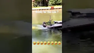 Dumb AF , Try Not To LAUGH , funny ride #shorts #funny