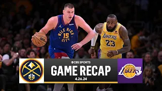 2024 NBA Playoffs: Lakers FALL FLAT against Nuggets in Game 3, Denver leads series 3-0 | CBS Sports