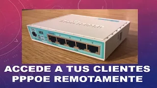 COMO ACCEDER A LA ANTENA DE TUS CLIENTE CON PPPoE