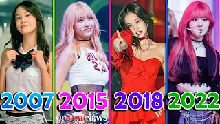 The most legendary kpop debuts of each year! female version (2007 - 2022) in my opinion