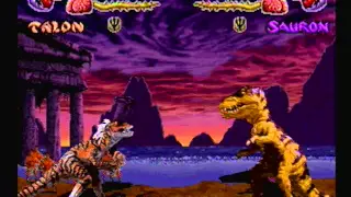 Primal Rage (PS1) - Talon Arcade Run