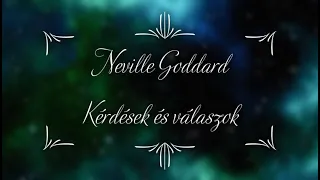 Neville Goddard – Kérdések és válaszok / Hangoskönyv