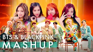 BTS & BLACKPINK – Idol /Fire /Forever Young /As If It's Your Last (+ Not Today и Boombayah) МЭШАП