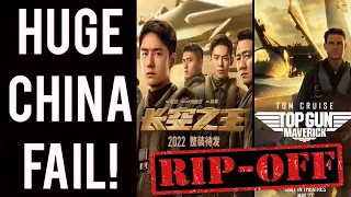 Chinese Top Gun Maverick RIP OFF gets trashed! Fully completed movie gets PULLED because it’s AWFUL!