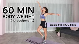 60 นาที body weight ไม่มีอุปกรณ์