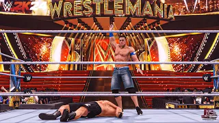 WWE 2K24 Submission Match - Brock Lesnar vs. John Cena