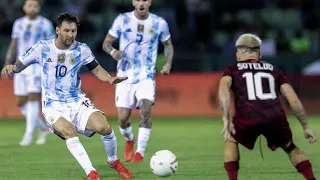 YEFERSON SOTELDO VS ARGENTINA | VENEZUELA 1-3 ARGENTINA | ELIMINATORIAS QATAR 2022