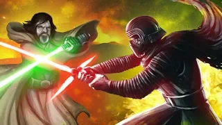 [STAR WARS Battlefront II] Luke Skywalker vs Kylo Ren