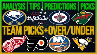 FREE NHL 11/6/21 Picks and Predictions Today Over/Under NHL Betting Tips and Analysis
