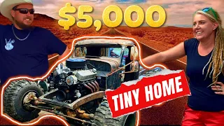 BREAKING NEWS On our $5,000 1935 Rat Rod Camper build!! The Deadline is FAST APPROACHING!!#tinyhome