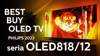 BEST BUY OLED TV 2023, czyli unboxing PHILIPS OLED818/12 [PL]