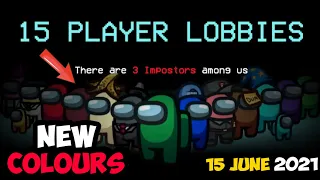 Among Us New Update FEATURES BREAKDOWN 15 PLAYER LOBBY (JUNE 15 2021)