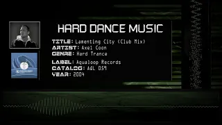 Axel Coon - Lamenting City (Club Mix) [HQ]