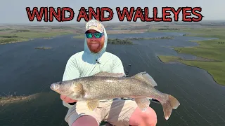 "Wind and Walleyes" - A Fishing Film | Shallow Casting Bite For BIG South Dakota Walleyes